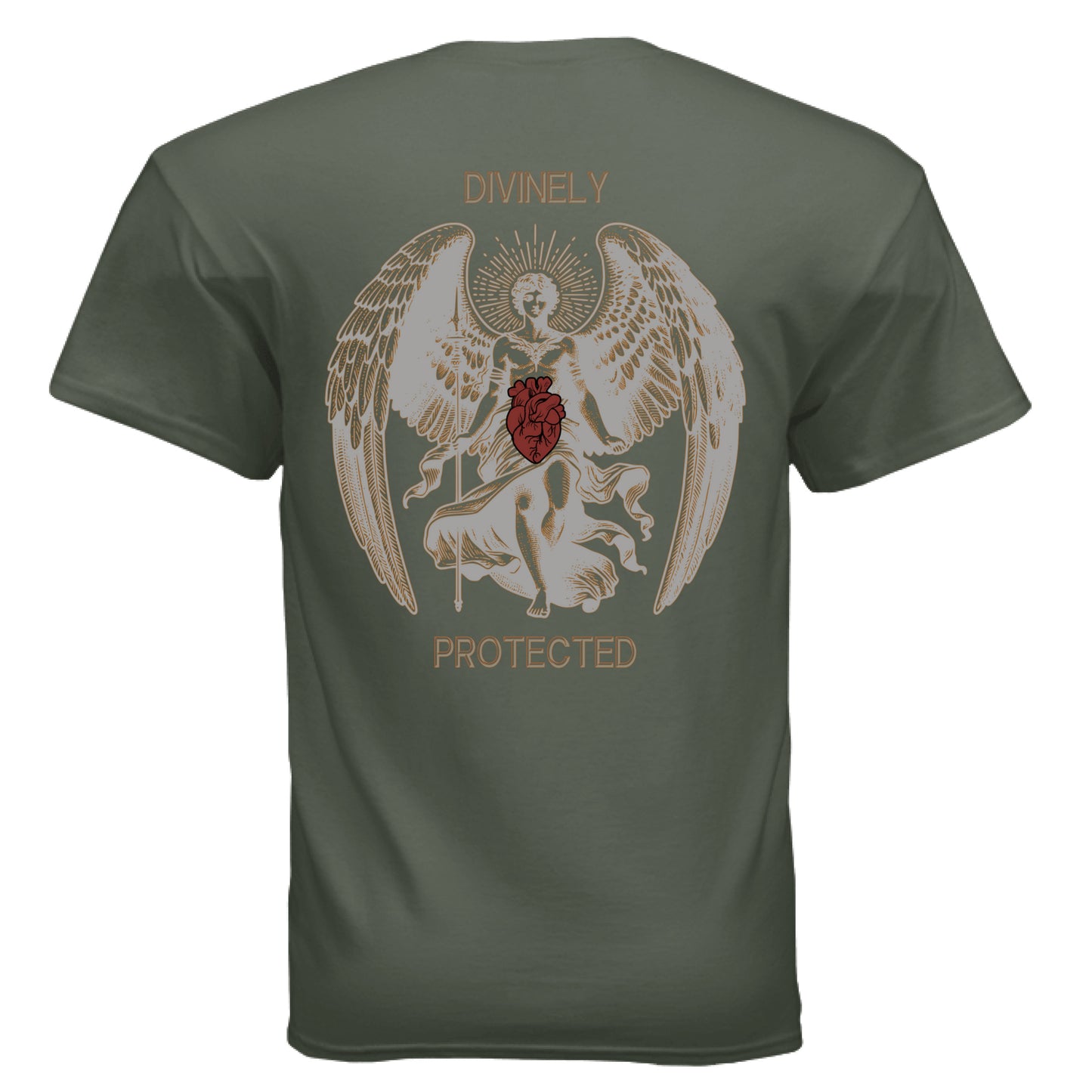 MILITARY GREEN - BACK