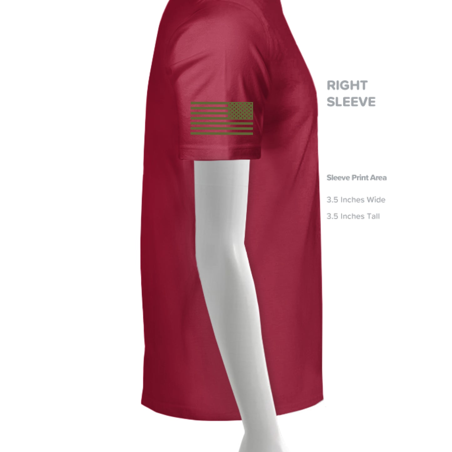 CHERRY RED - SLEEVE_RIGHT