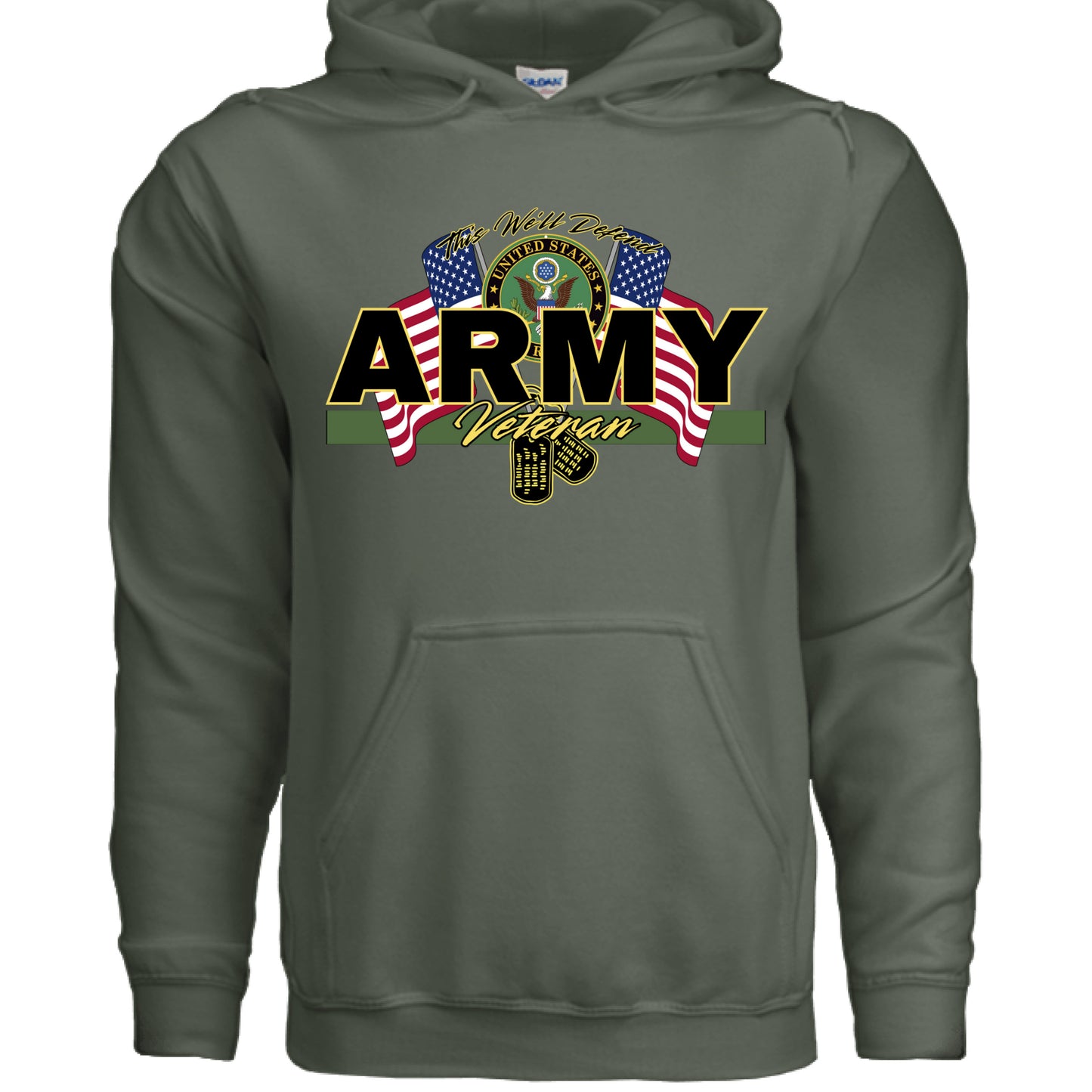 MILITARY GREEN - FRONT