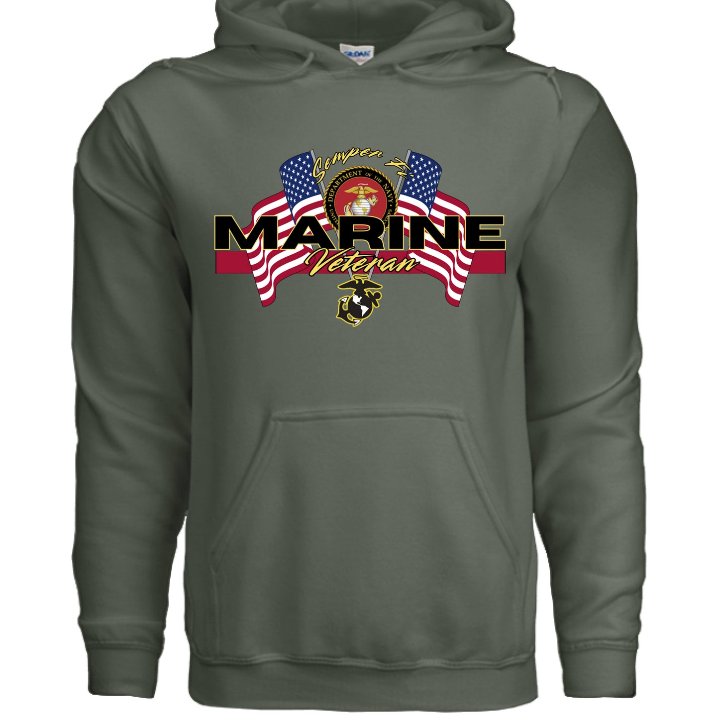 MILITARY GREEN - FRONT