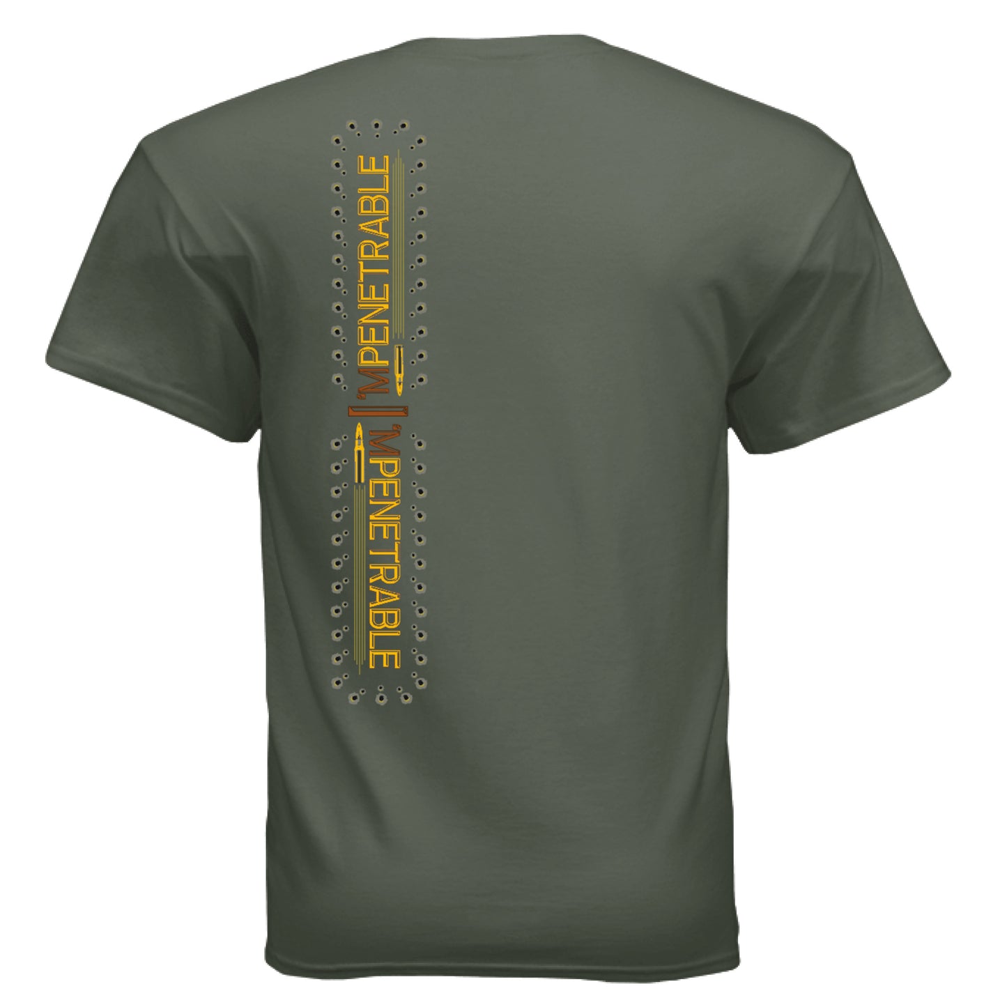 MILITARY GREEN - BACK