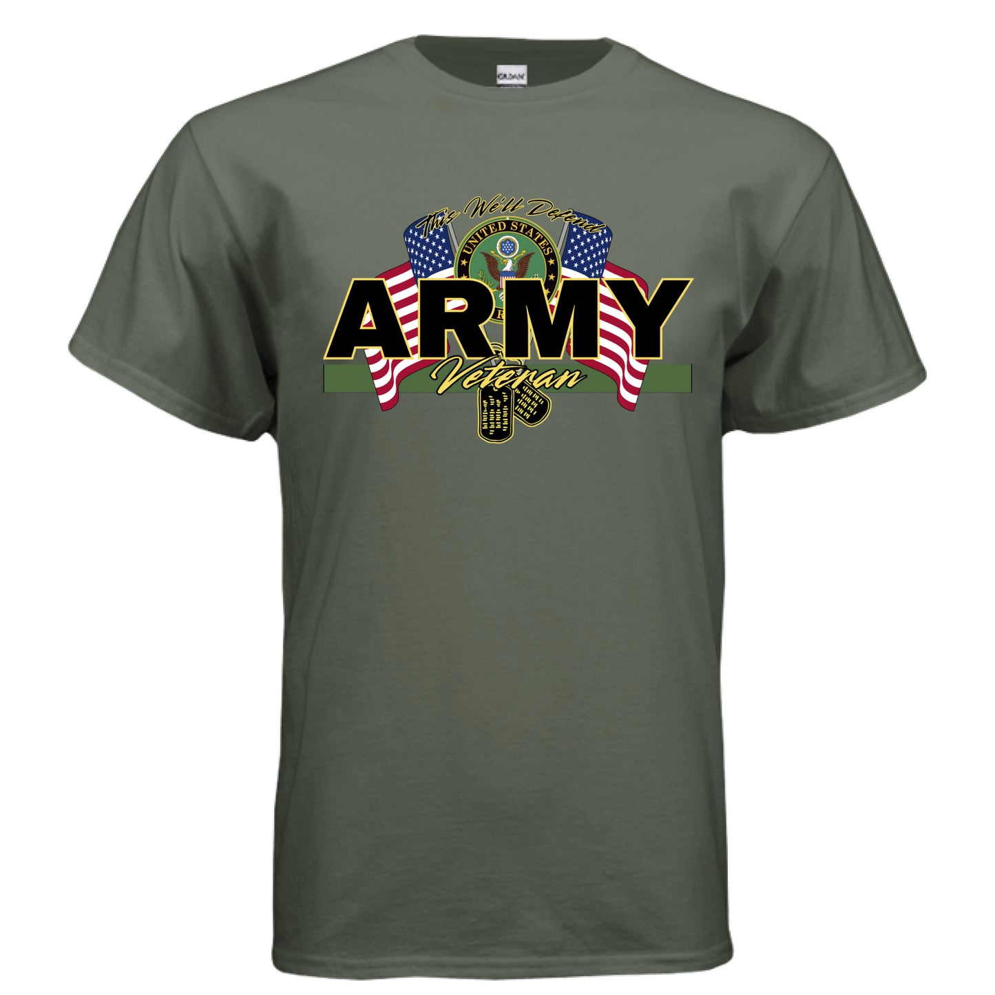 MILITARY GREEN - FRONT