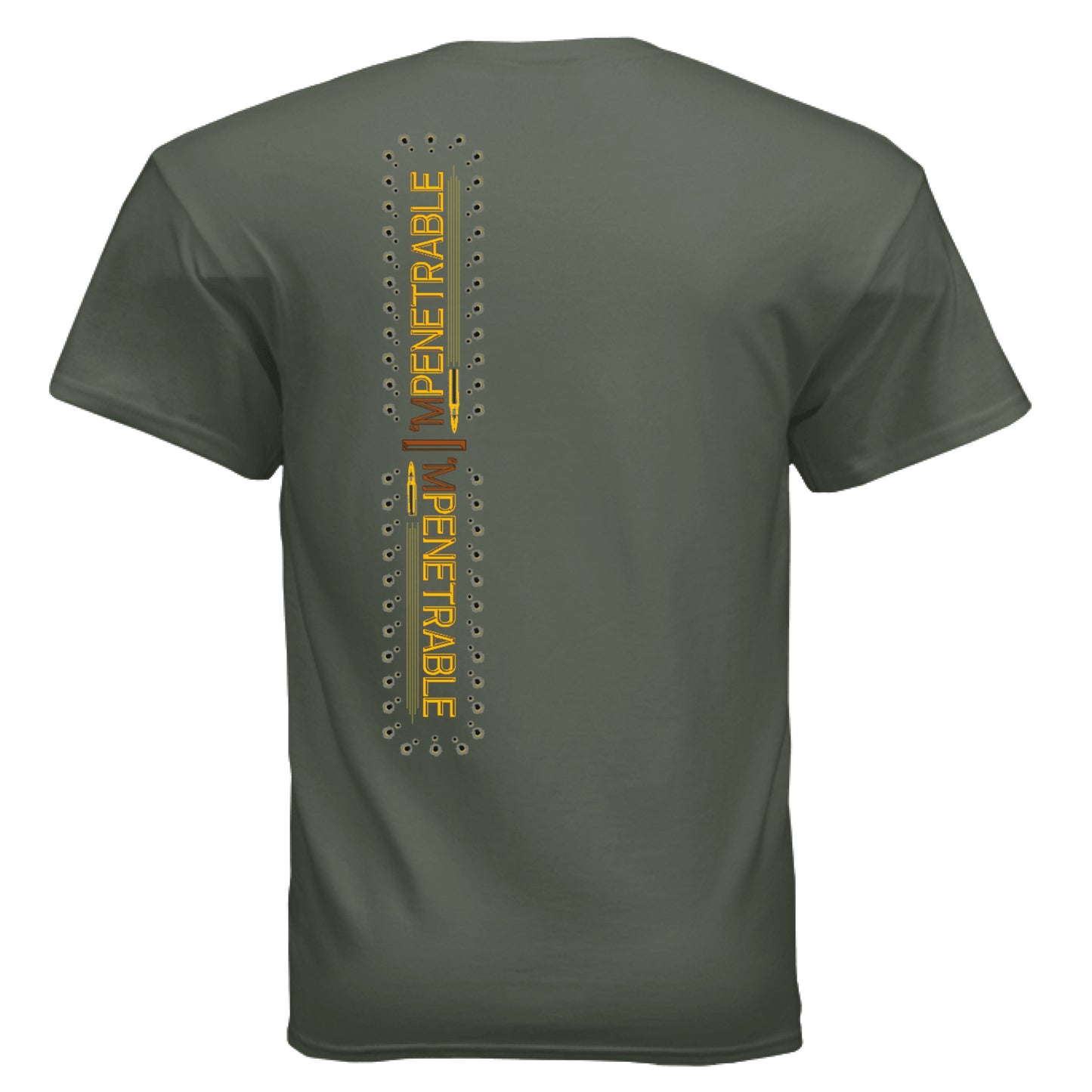 MILITARY GREEN - BACK