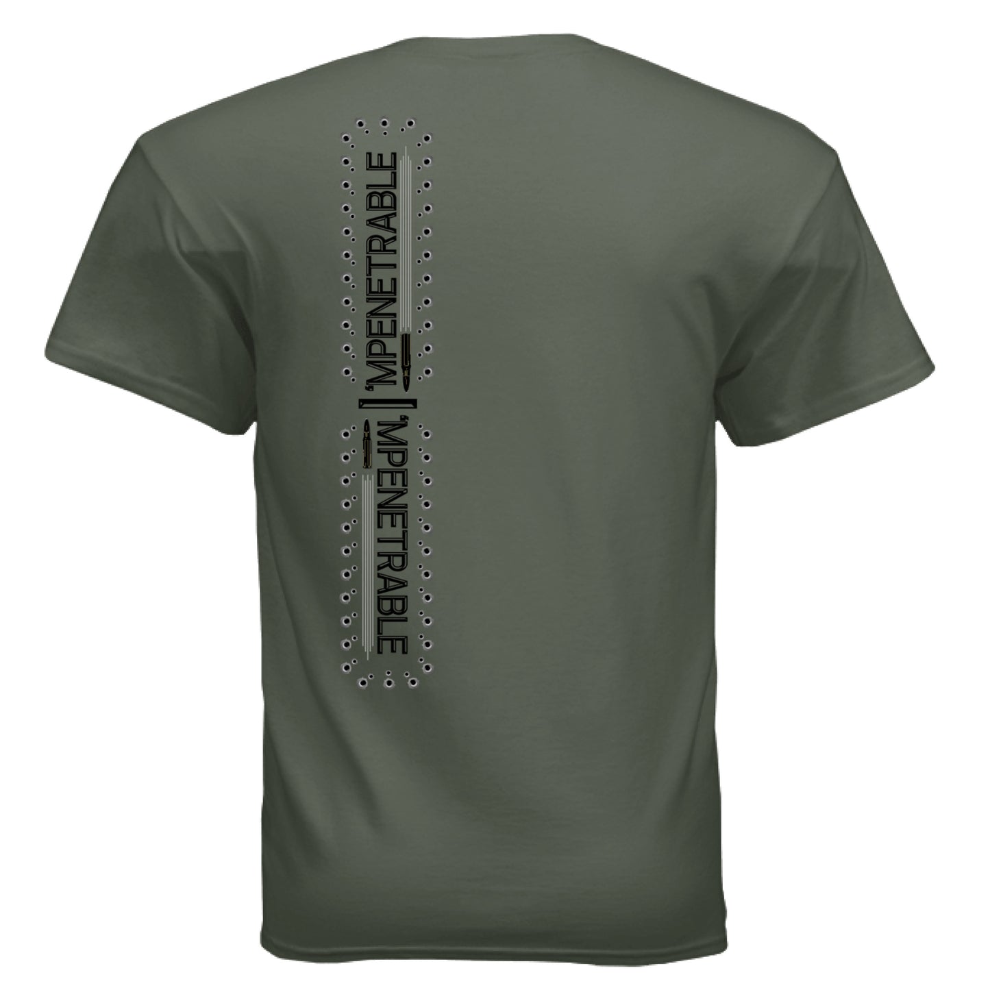 MILITARY GREEN - BACK