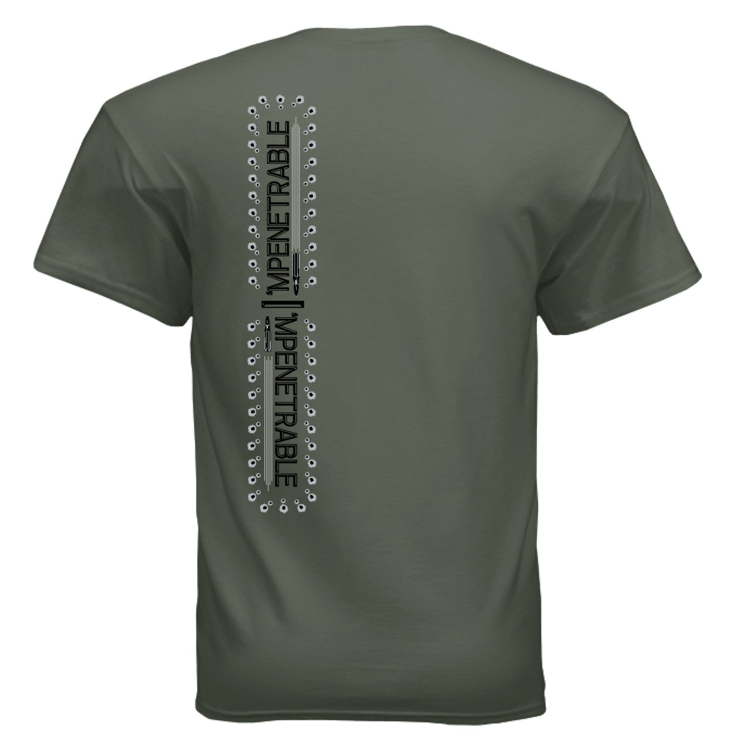 MILITARY GREEN - BACK