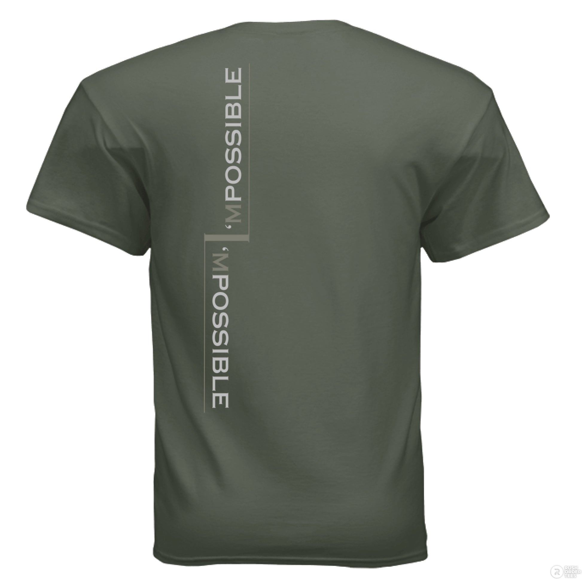 MILITARY GREEN - BACK