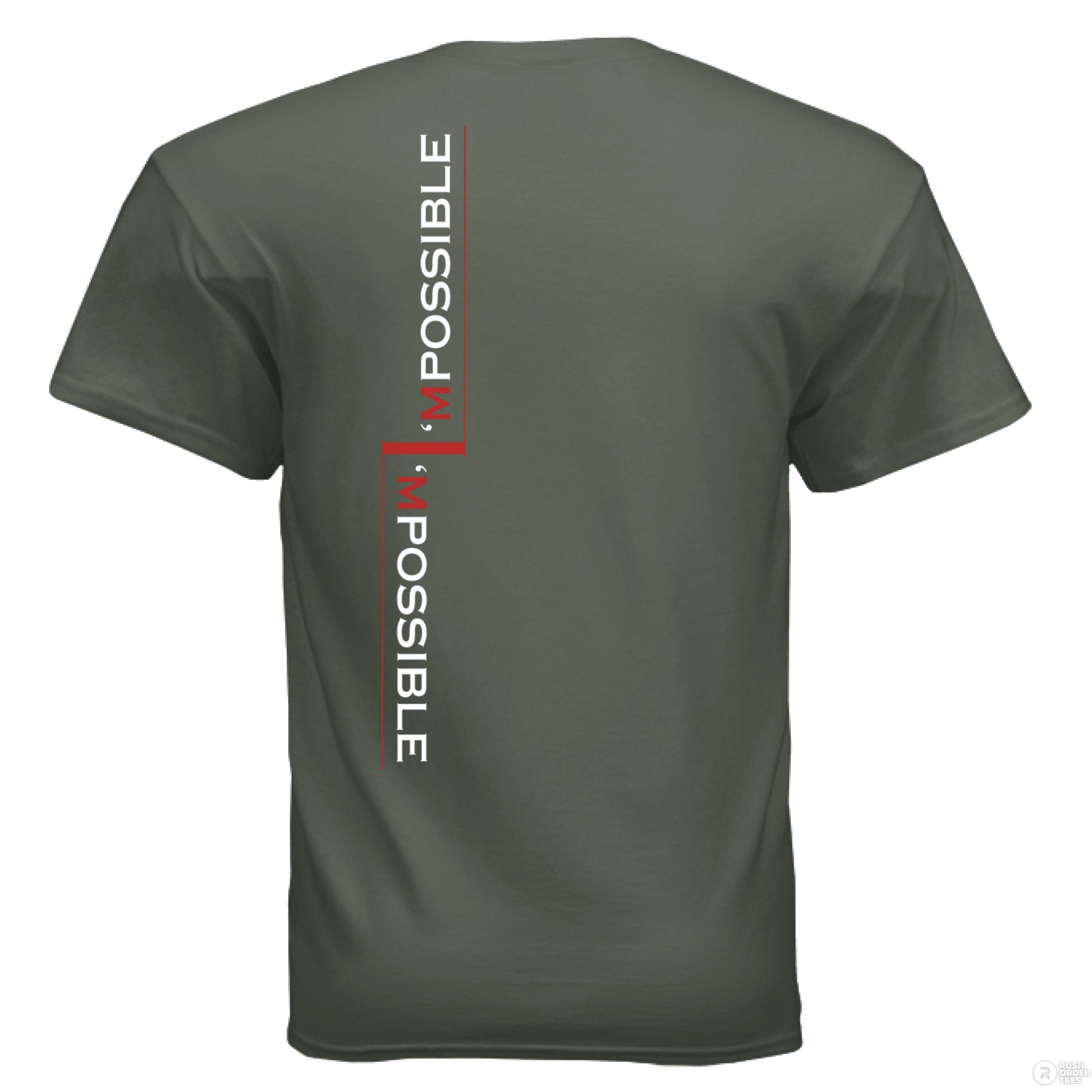 MILITARY GREEN - BACK