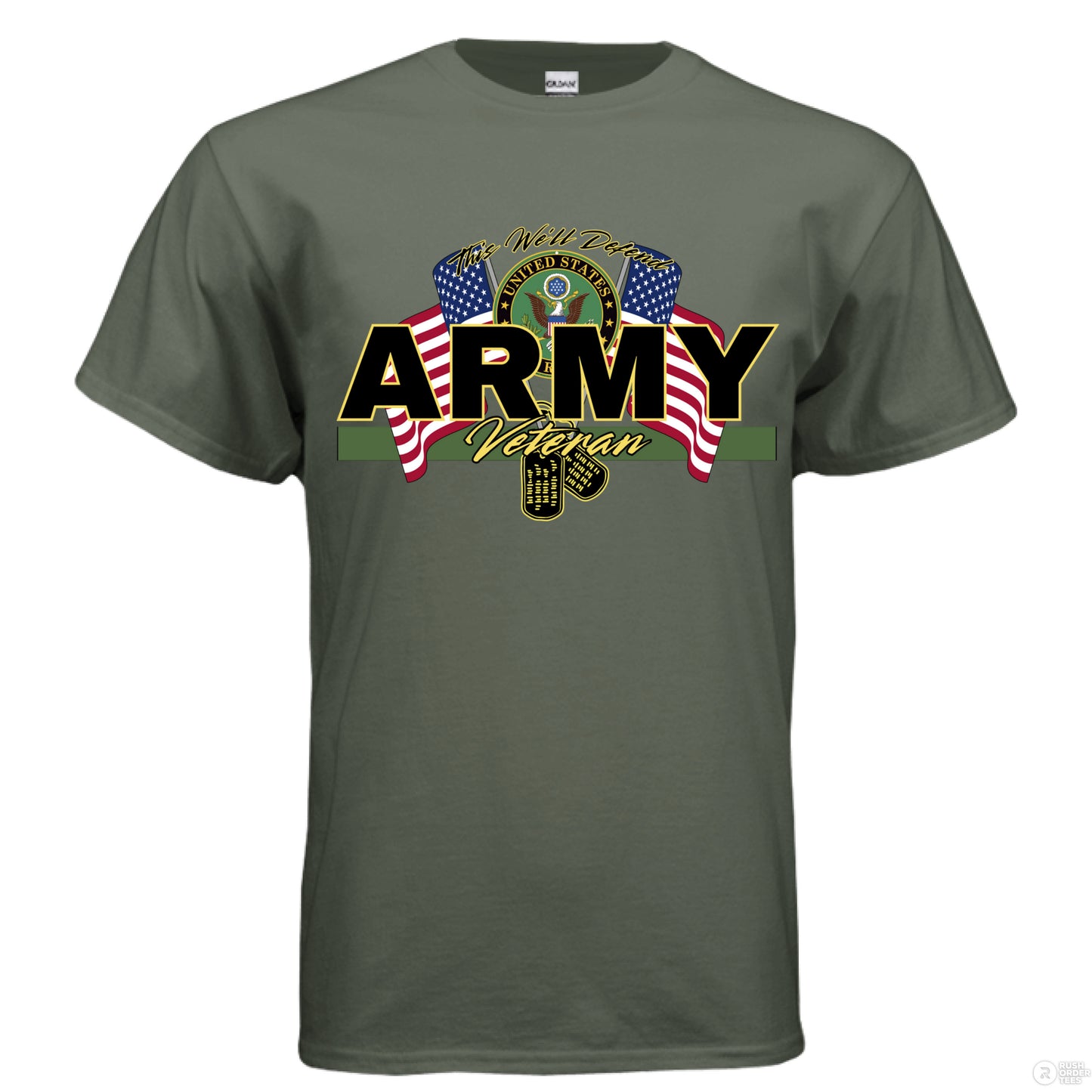MILITARY GREEN - FRONT