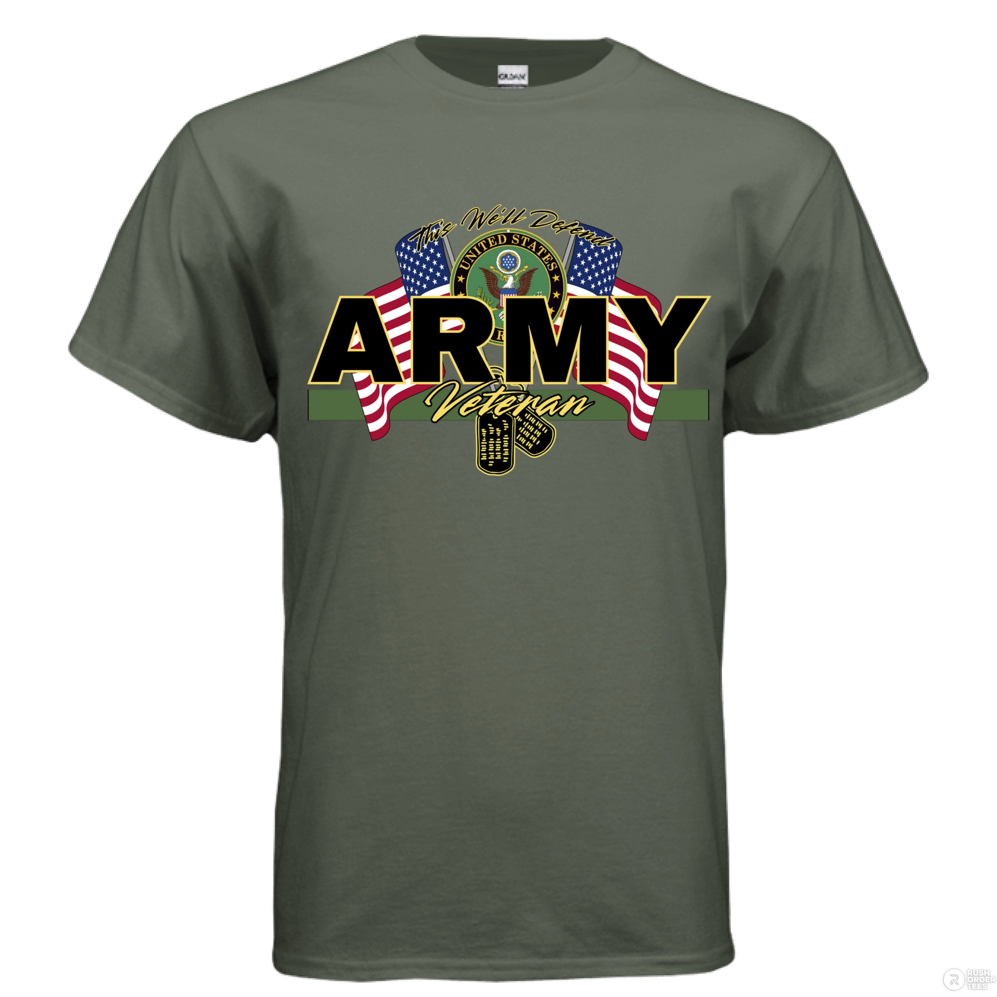 MILITARY GREEN - FRONT