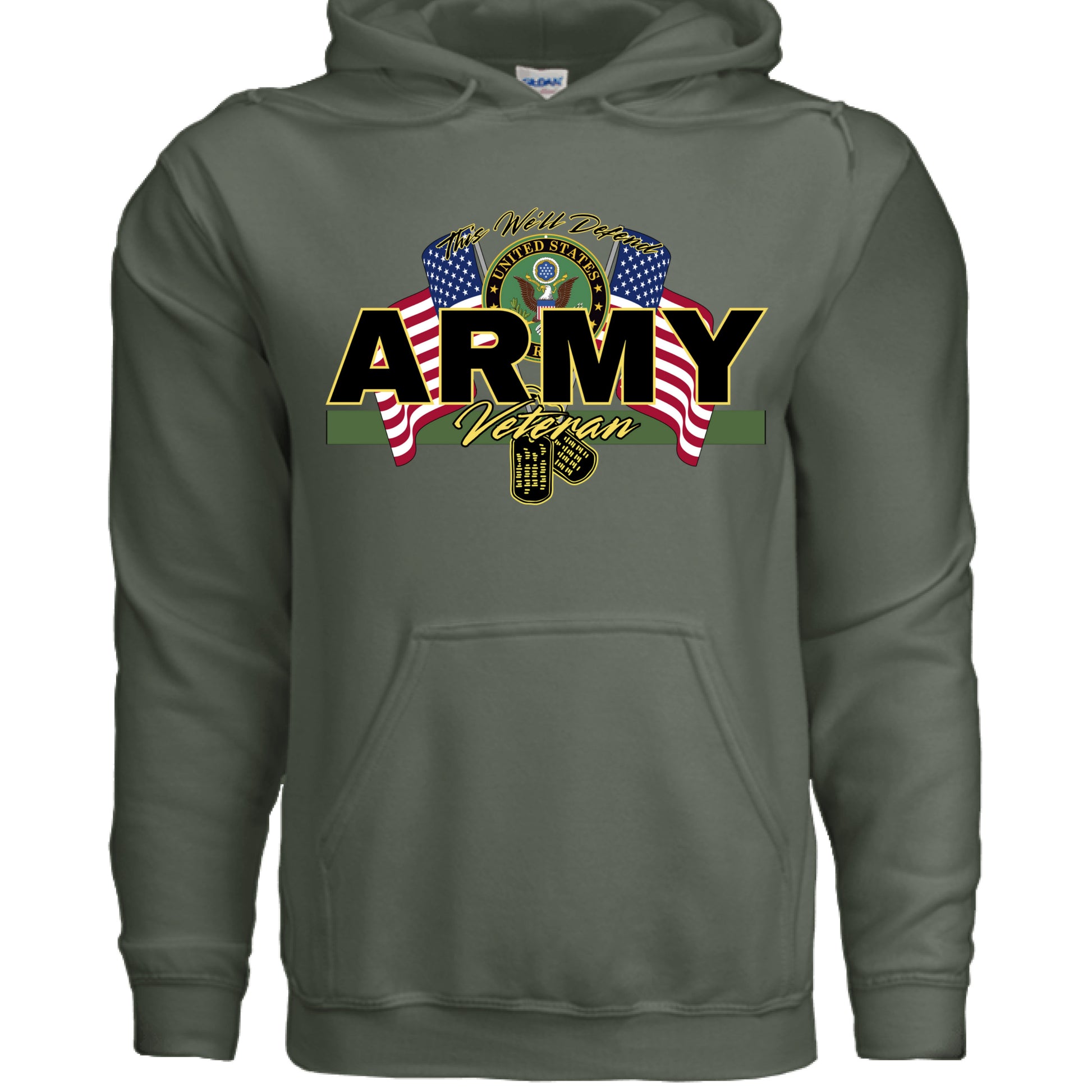 MILITARY GREEN - FRONT