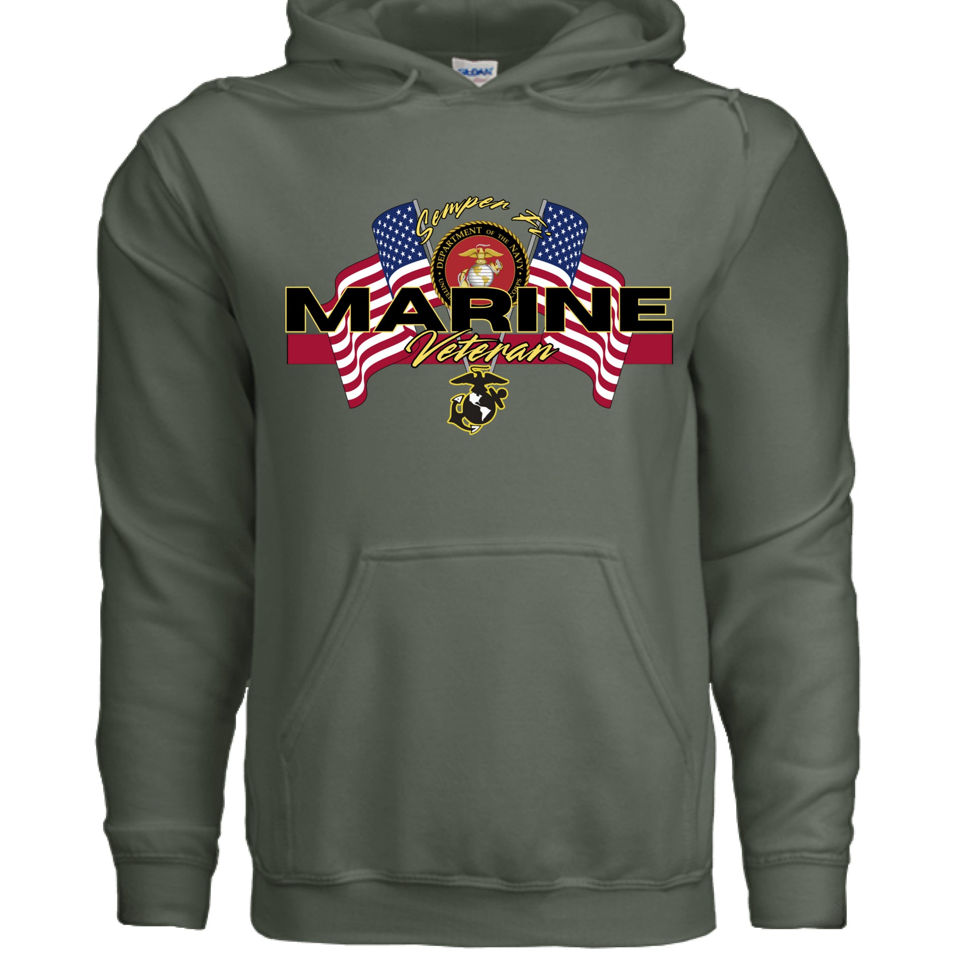 MILITARY GREEN - FRONT