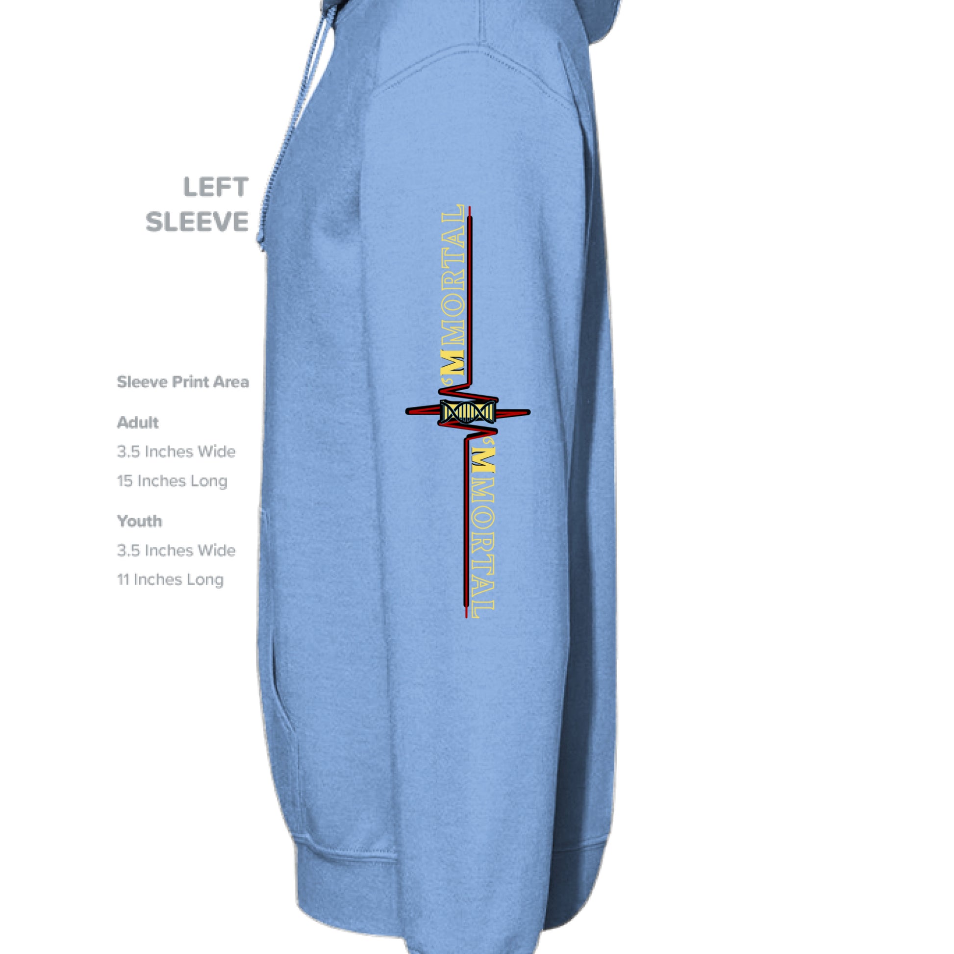 Carolina Blue - SLEEVE_LEFT