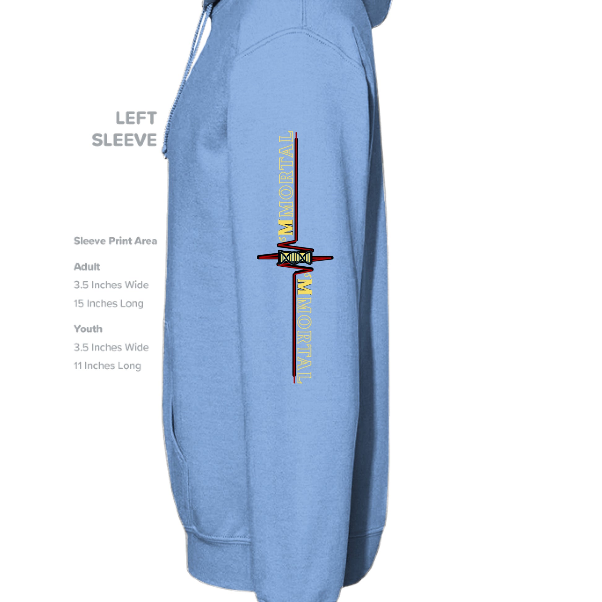Carolina Blue - SLEEVE_LEFT
